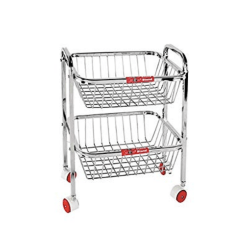 Priya Stainless Steel Kitchen Stand Square Medium